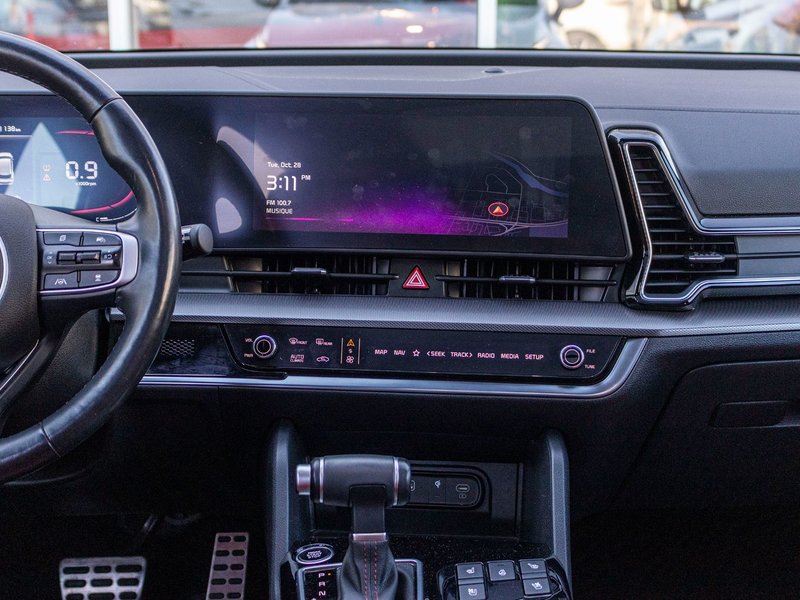 Kia Sportage EX PREMIUM BLANC CUIR ROUGE WOW 2025 PAS DE RECLAMATION AU CARFAX