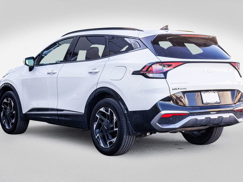 Kia Sportage EX PREMIUM BLANC CUIR ROUGE WOW 2025 PAS DE RECLAMATION AU CARFAX