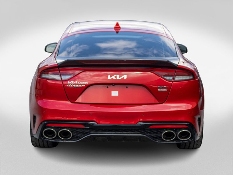 Kia Stinger GT LIMITED CUIR TOIT AWD ROUGE 2022 PAS DE RECLAMATION AU CARFAX