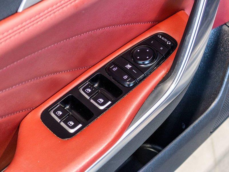 2023 Kia Stinger GT ELITE GRIS MAT CUIR ROUGE WOW 1 OWNER NO CARFAX CLAIM