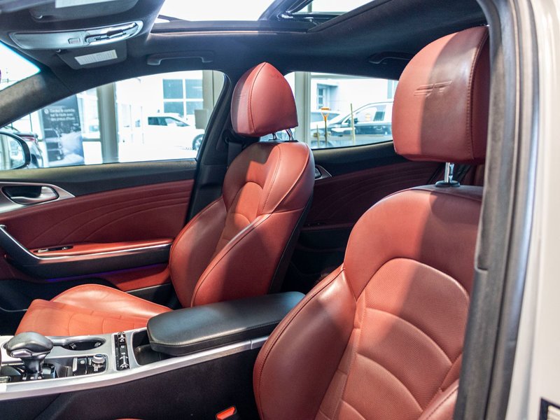 2023 Kia Stinger GT ELITE GRIS MAT CUIR ROUGE WOW 1 OWNER NO CARFAX CLAIM