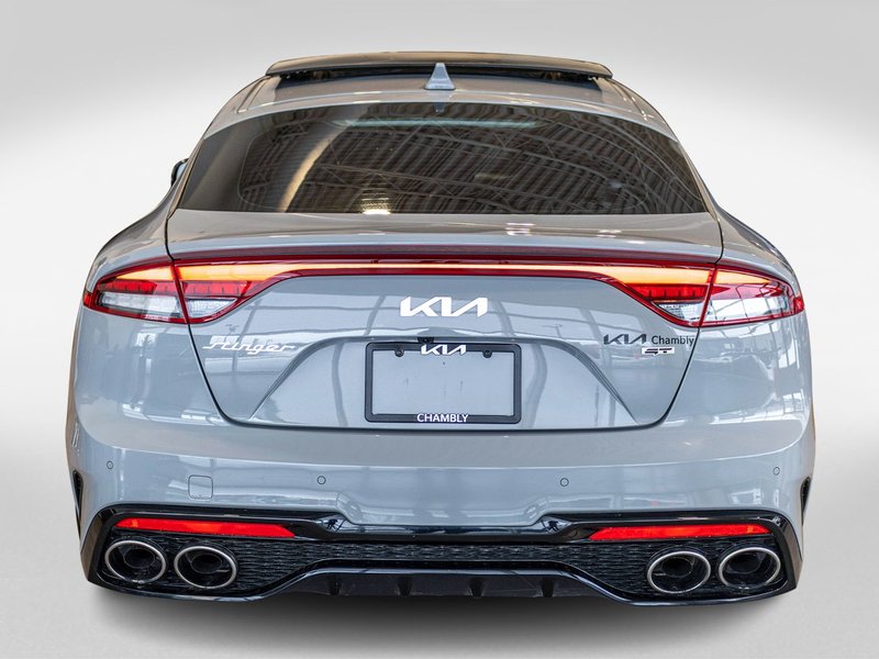 2023 Kia Stinger GT ELITE GRIS MAT CUIR ROUGE WOW 1 OWNER NO CARFAX CLAIM