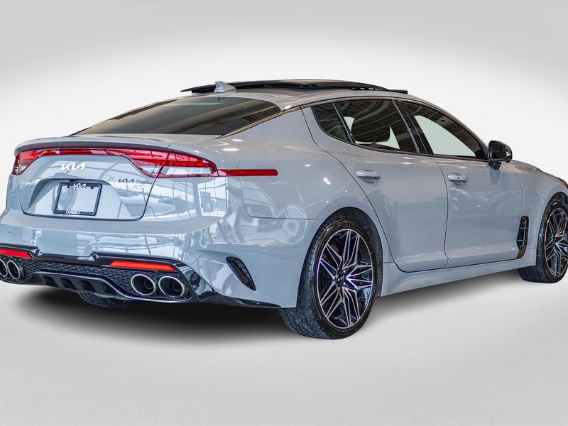 2023 Kia Stinger GT ELITE GRIS MAT CUIR ROUGE WOW 1 OWNER NO CARFAX CLAIM