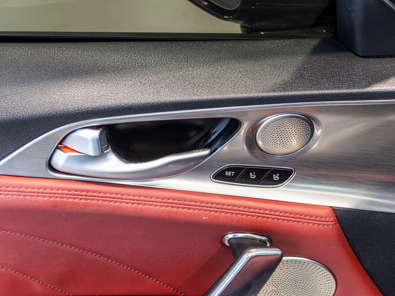 2023 Kia Stinger GT ELITE GRIS MAT CUIR ROUGE WOW 1 OWNER NO CARFAX CLAIM