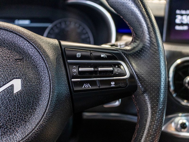 2023 Kia Stinger GT ELITE GRIS MAT CUIR ROUGE WOW 1 OWNER NO CARFAX CLAIM