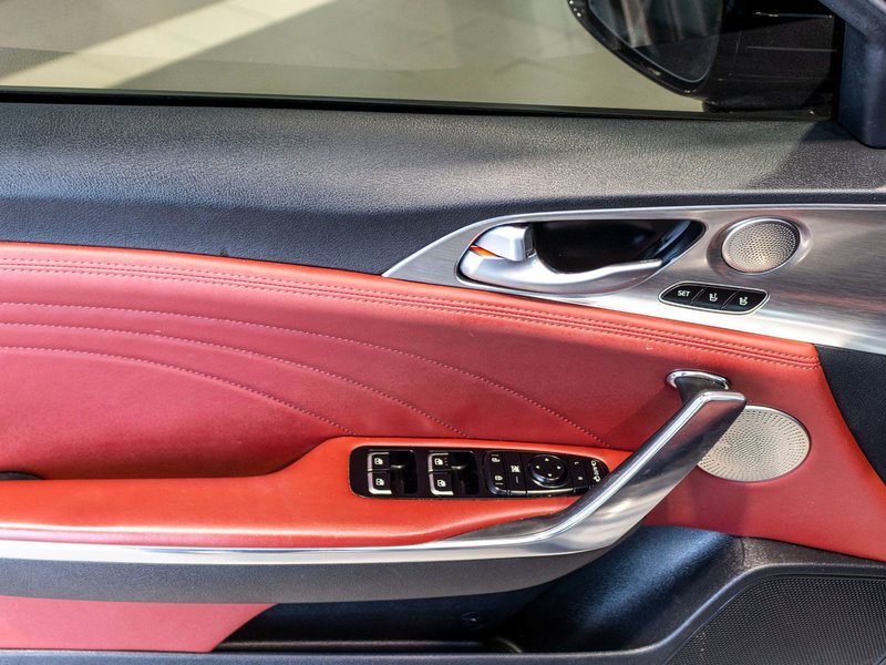 2023 Kia Stinger GT ELITE GRIS MAT CUIR ROUGE WOW 1 OWNER NO CARFAX CLAIM