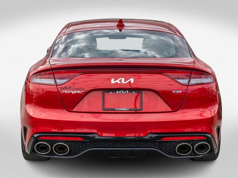 2023 Kia Stinger GT ELITE AWD CUIR TOIT ROUGE BAS KILO 1 OWNER