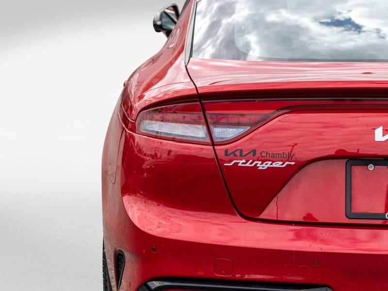 2023 Kia Stinger GT ELITE AWD CUIR TOIT ROUGE BAS KILO 1 OWNER