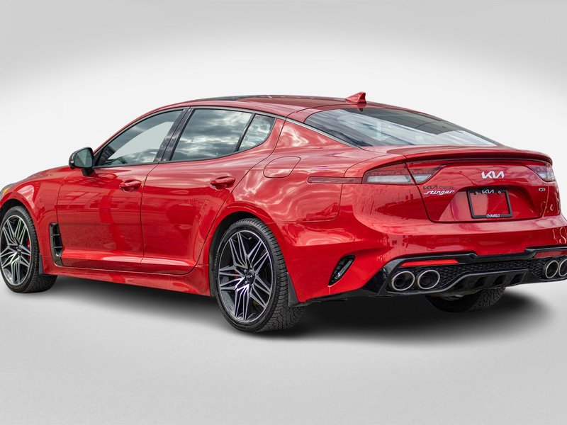 2023 Kia Stinger GT ELITE AWD CUIR TOIT ROUGE BAS KILO 1 OWNER