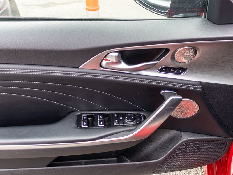 2023 Kia Stinger GT ELITE AWD CUIR TOIT ROUGE BAS KILO 1 OWNER