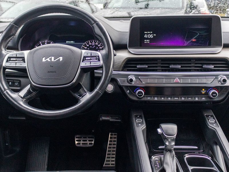 Kia Telluride SX AWD CUIR TOIT NAV 2022 PAS DE RECLAMATION AU CARFAX