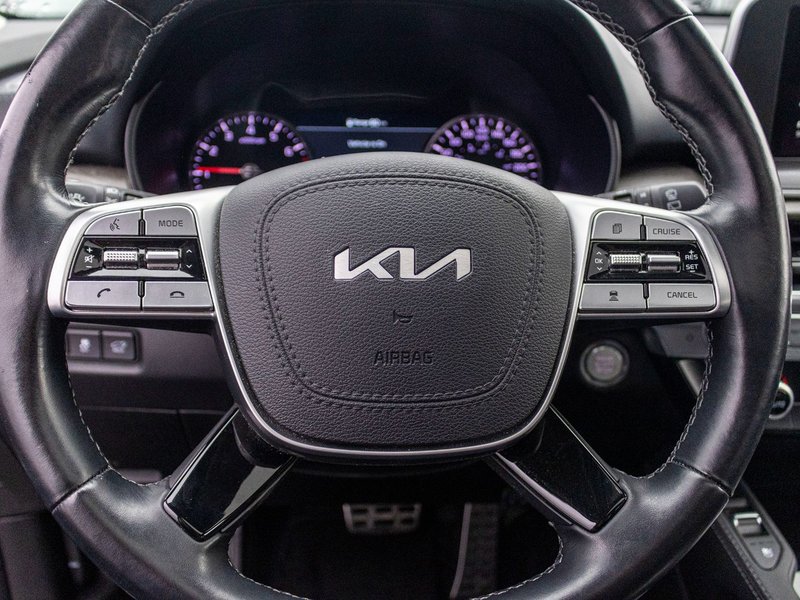 Kia Telluride SX AWD CUIR TOIT NAV 2022 PAS DE RECLAMATION AU CARFAX