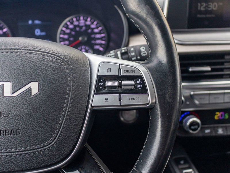 2022 Kia Telluride EX AWD CUIR TOIT NOIR BAS KILO 1 OWNER NO CARFAX CLAIM