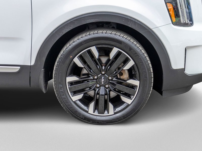 Kia Telluride SX LIMITED BLANC CUIR ROUGE RARE 2023