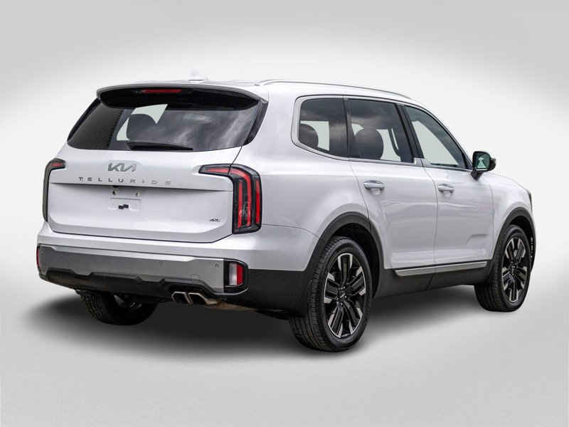 Kia Telluride SX LIMITED BLANC CUIR ROUGE RARE 2023