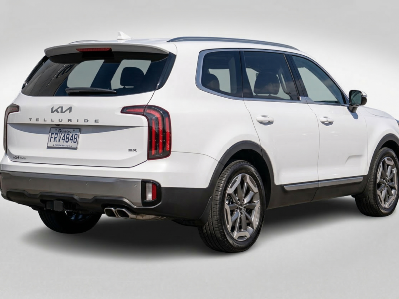 Kia Telluride RARE EX AWD BLANC CUIR TOIT 2025 1 PROPRIO PAS DE RECLAMATIOM AU CARFAX