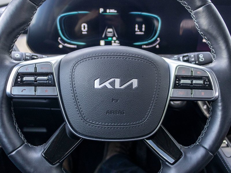 Kia Telluride RARE EX AWD BLANC CUIR TOIT 2025 1 PROPRIO PAS DE RECLAMATIOM AU CARFAX