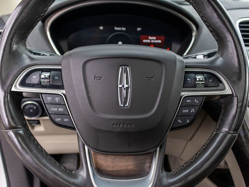 2019 Lincoln Nautilus RESERVE AWD BLANC CUIR TOIT NAVI NO CARFAX CLAIM