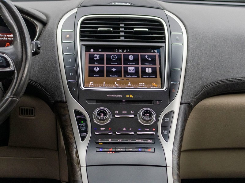 2019 Lincoln Nautilus RESERVE AWD BLANC CUIR TOIT NAVI NO CARFAX CLAIM