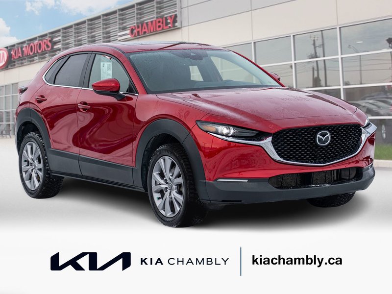 Mazda CX-30 GS LUXE AWD CUIR TOIT BAS KILO 2021 PAS DE RECLAMATION AU CARFAX
