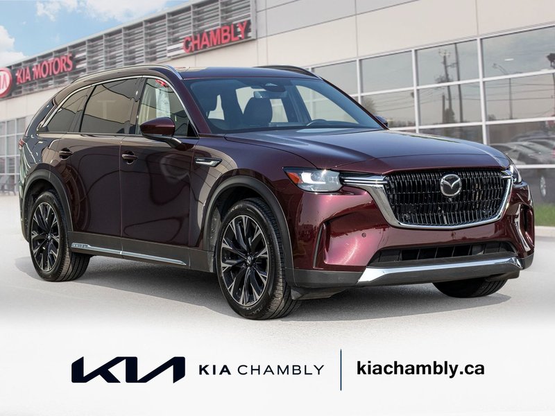 2024 Mazda CX-90 PHEV GT AWD CUIR TOIT NAV COMME NEUF 1 OWNER NO CARFAX CLAIM