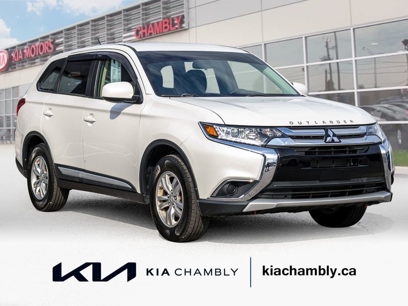 Mitsubishi Outlander ES 4CYL BLANC 83333KM 2016 1 PROPRIO PAS DE RECLAMTION AU CARFAX