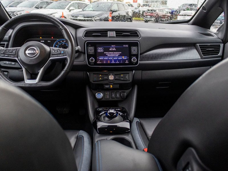 Nissan Leaf SL PLUS CUIR NAV 18823KM WOW 2023 1 PROPRIO PAS DE RECLAMATION AU CARFAX