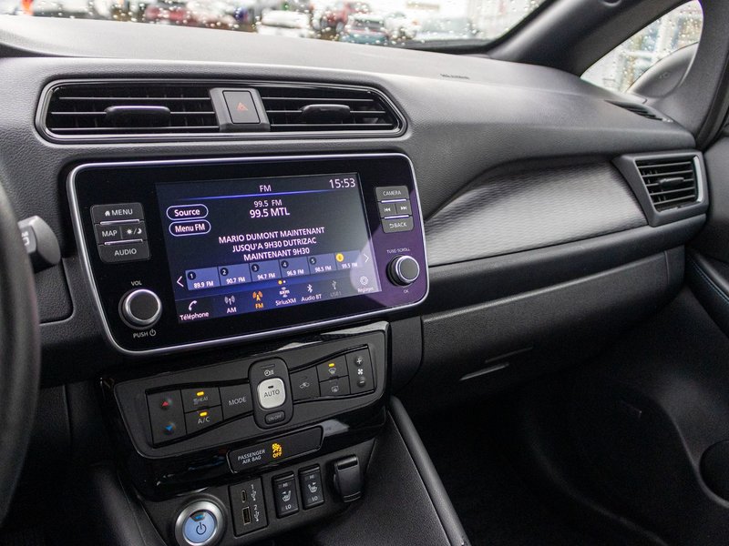 Nissan Leaf SL PLUS CUIR NAV 18823KM WOW 2023 1 PROPRIO PAS DE RECLAMATION AU CARFAX