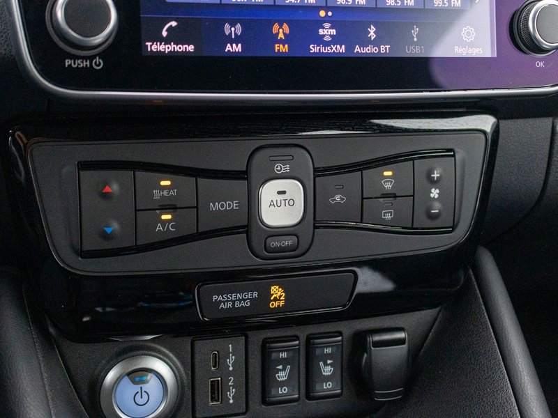 Nissan Leaf SL PLUS CUIR NAV 18823KM WOW 2023 1 PROPRIO PAS DE RECLAMATION AU CARFAX