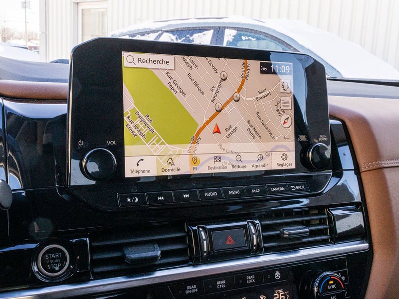 2023 Nissan Pathfinder PLATINUM AWD BLANC CUIR BRUN TOIT NO CARFAX CLAIM