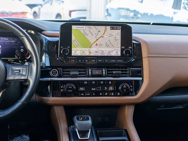 2023 Nissan Pathfinder PLATINUM AWD BLANC CUIR BRUN TOIT NO CARFAX CLAIM