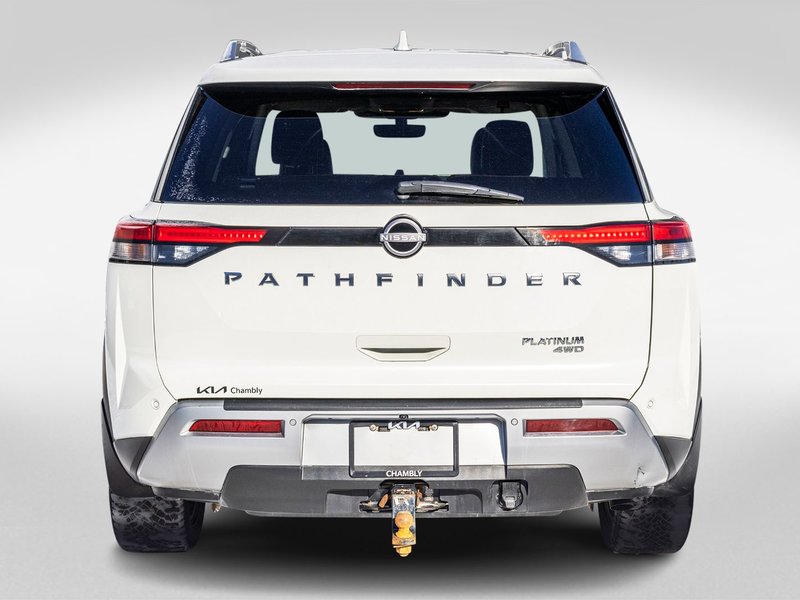 2023 Nissan Pathfinder PLATINUM AWD BLANC CUIR BRUN TOIT NO CARFAX CLAIM