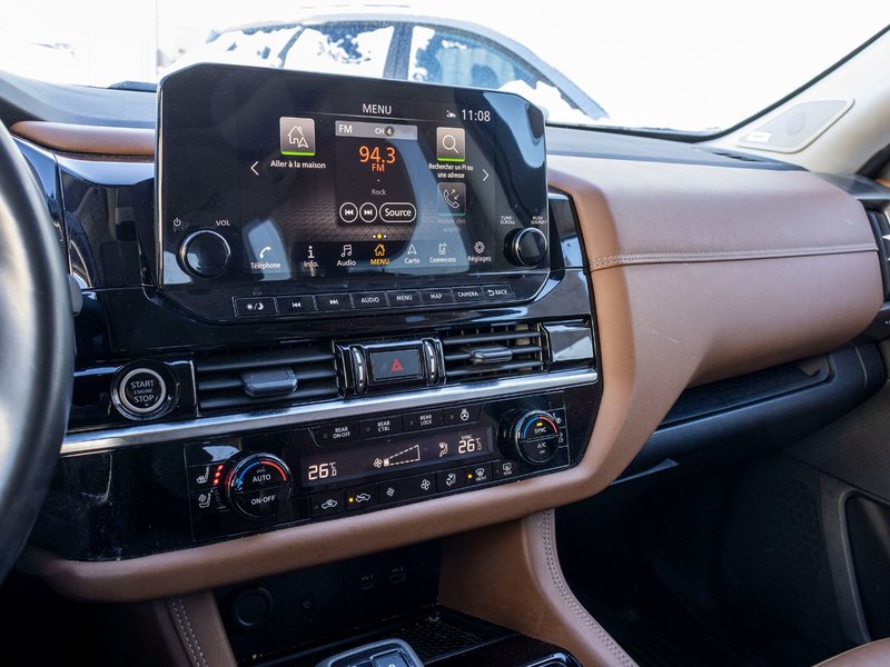 2023 Nissan Pathfinder PLATINUM AWD BLANC CUIR BRUN TOIT NO CARFAX CLAIM