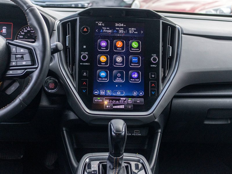 Subaru Crosstrek Wilderness AWD CUIR TOIT 36101KM 2024 1 PROPRIO PAS DE RECLAMATION AU CARFAX