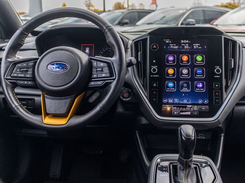 Subaru Crosstrek Wilderness AWD CUIR TOIT 36101KM 2024 1 PROPRIO PAS DE RECLAMATION AU CARFAX