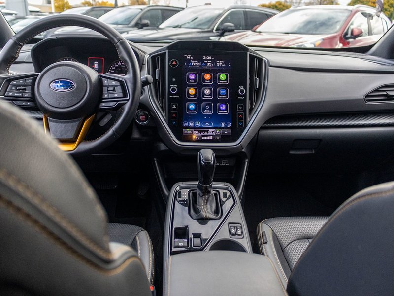 Subaru Crosstrek Wilderness AWD CUIR TOIT 36101KM 2024 1 PROPRIO PAS DE RECLAMATION AU CARFAX