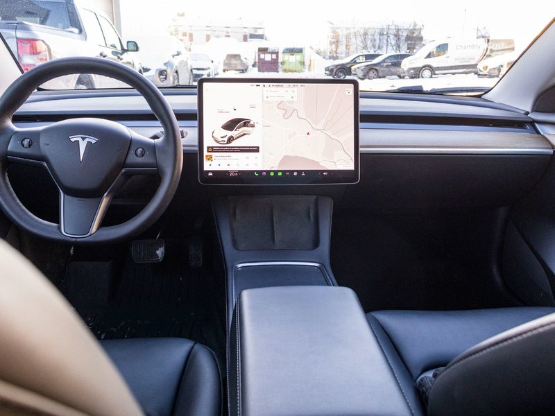 2021 Tesla Model 3 SR BLANC CUIR TOIT NO CARFAX CLAIM