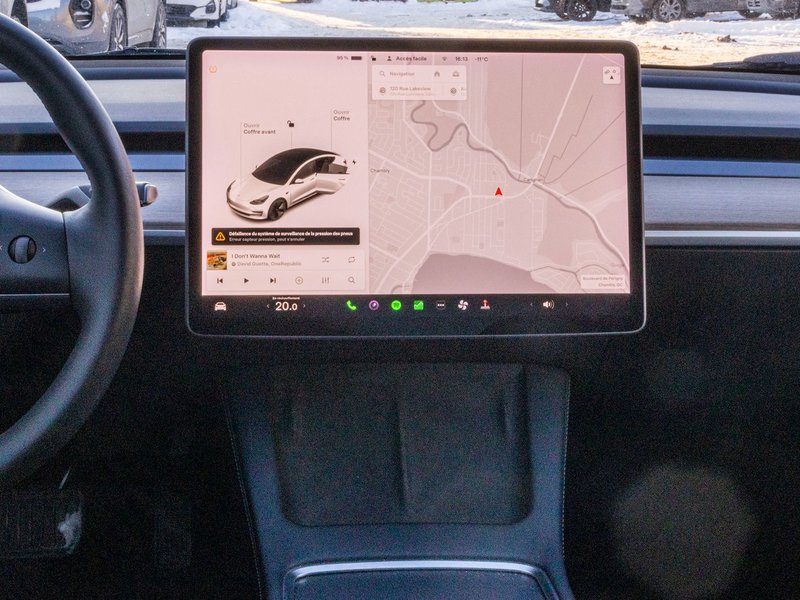 2021 Tesla Model 3 SR BLANC CUIR TOIT NO CARFAX CLAIM