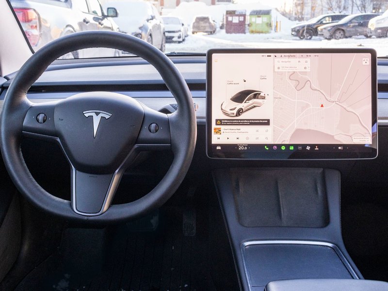 2021 Tesla Model 3 SR BLANC CUIR TOIT NO CARFAX CLAIM