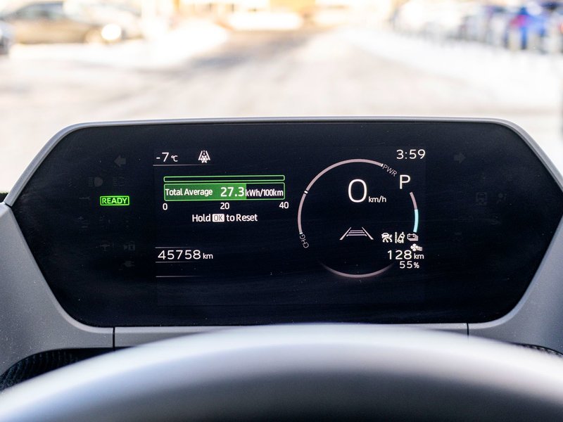 Toyota bZ4X LE AUTOM BLANC 45758KM 2023 1PROPRIO PAS DE RCLAMATION AU CARFAX