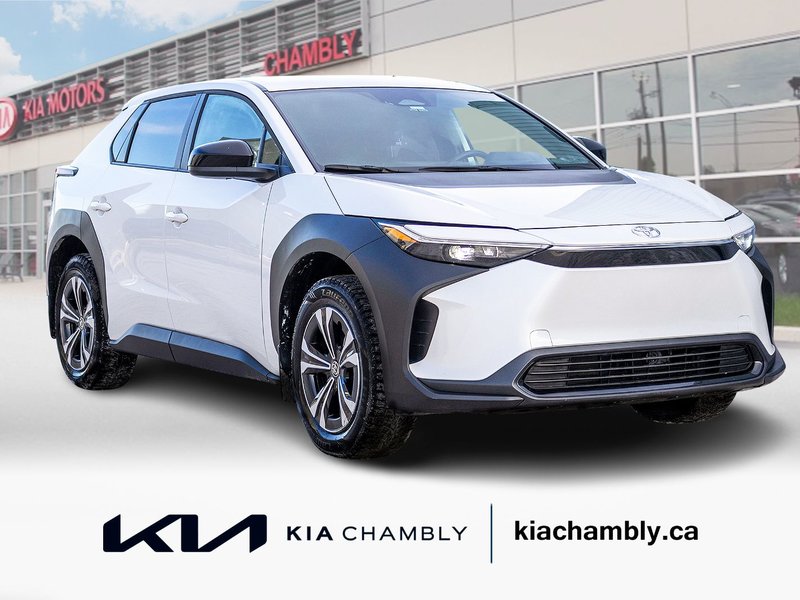 Toyota bZ4X LE AUTOM BLANC 45758KM 2023 1PROPRIO PAS DE RCLAMATION AU CARFAX