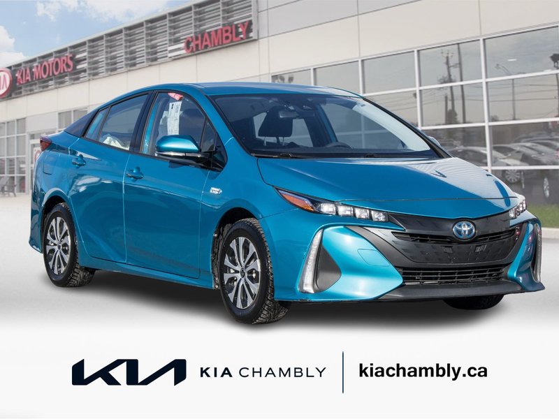 Toyota Prius Prime BAS KILO BLEUE 2020 1 PROPRIO PAS DE RECLAMATION AU CARFAX