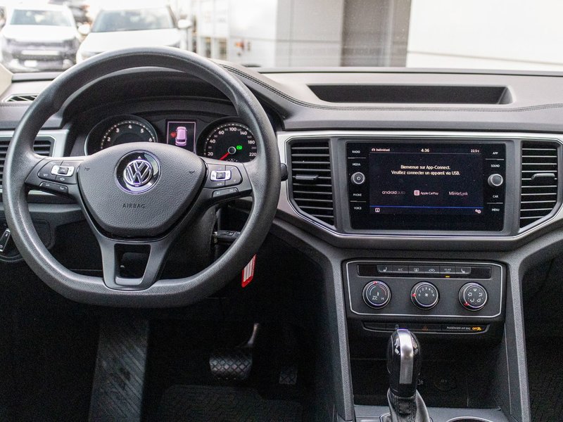 2019 Volkswagen Atlas TRENDLINE AWD V6 NOIR