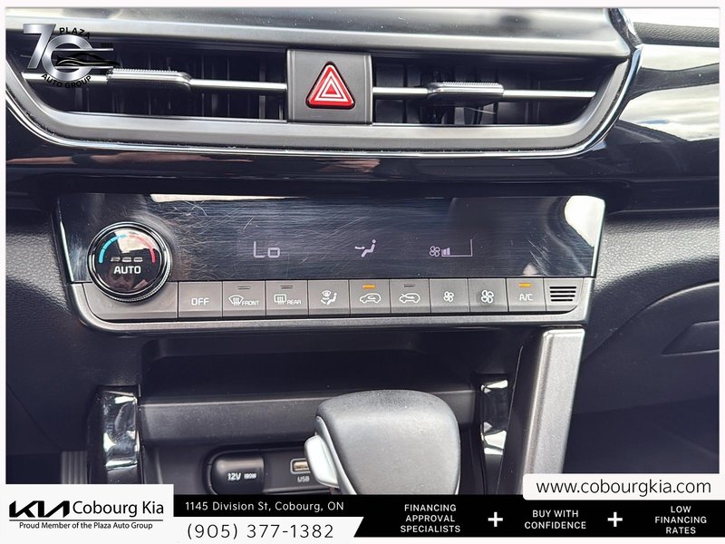 2024 Kia Seltos EX BOUGHT AND SERVICED AT COBOURG KIA | HEATED STEERING WHEEL | SUNROOF