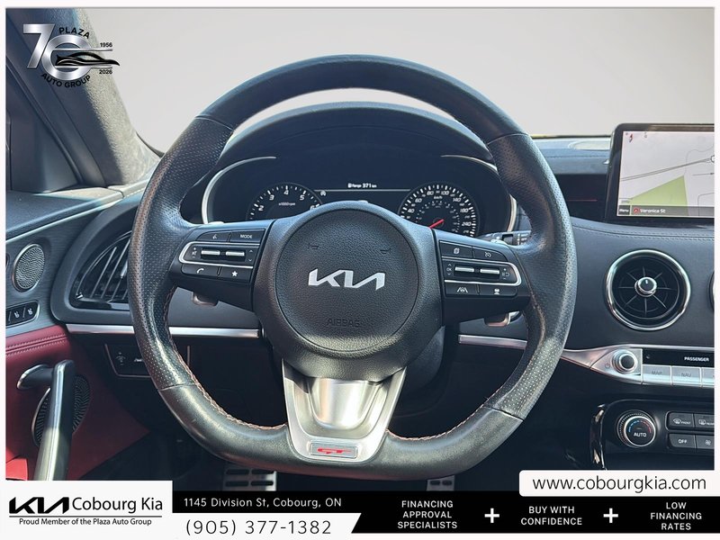 2022 Kia Stinger GT Elite ONE-OWNER | TWO SETS OF TIRES | 360 CAMERA