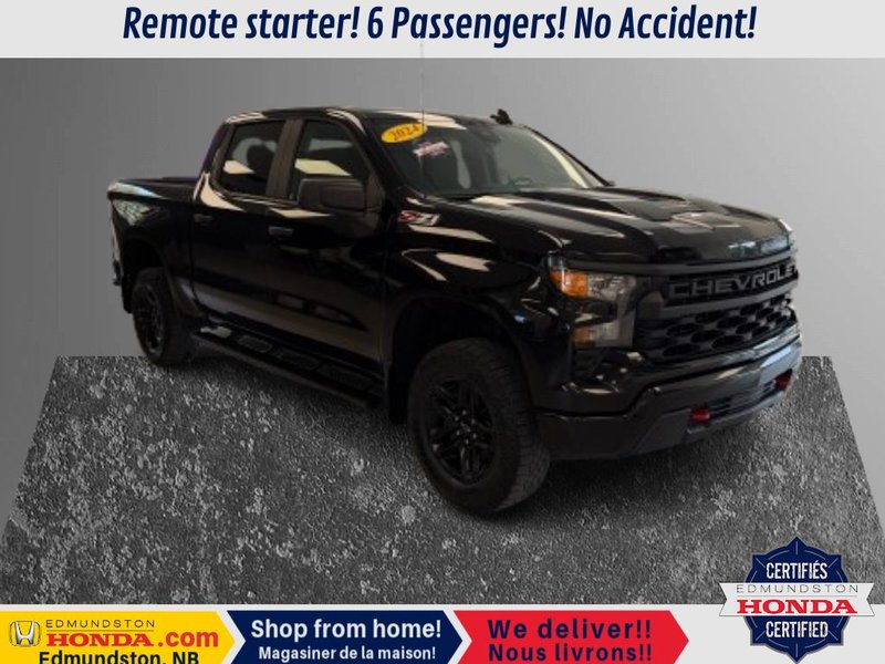 2024 Chevrolet Silverado 1500 Custom Trail Boss in Edmundston, New Brunswick - 1 - w320h240px