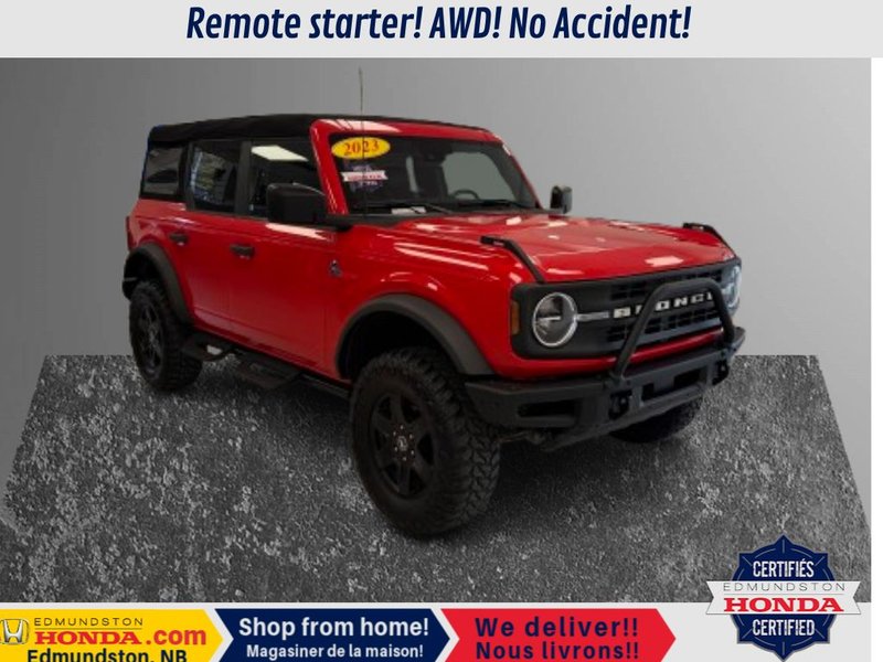 2023 Ford Bronco Black Diamond in Edmundston, New Brunswick