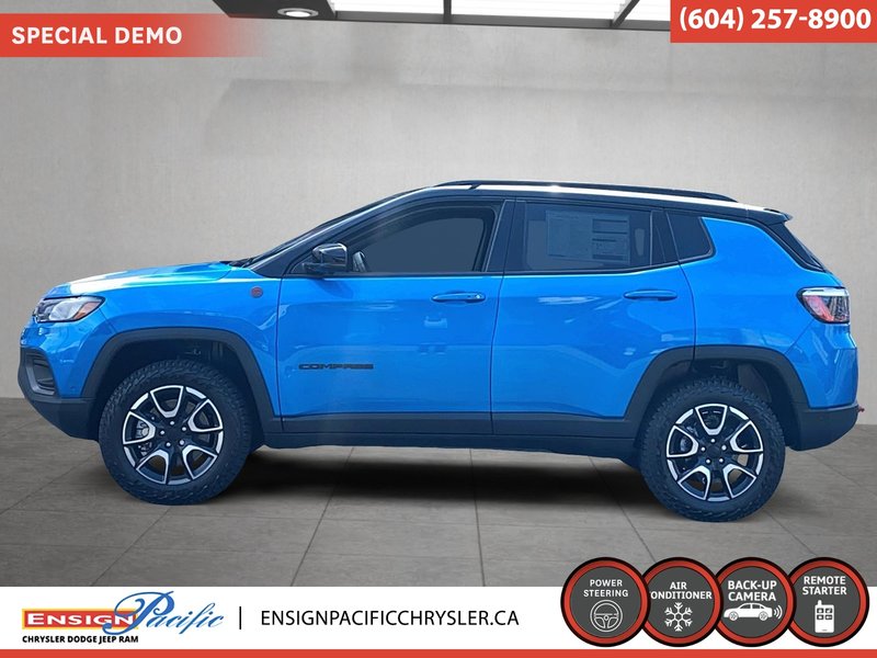 2024 Jeep Compass Trailhawk 4x4 Adventure-ready performance with comfort for every journey.