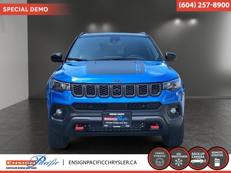 2024 Jeep Compass Trailhawk 4x4 Adventure-ready performance with comfort for every journey.