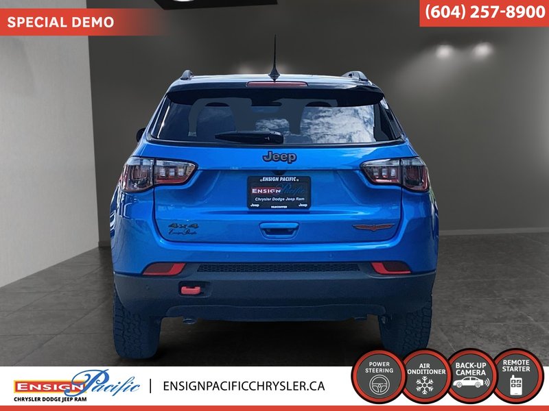 2024 Jeep Compass Trailhawk 4x4 Adventure-ready performance with comfort for every journey.